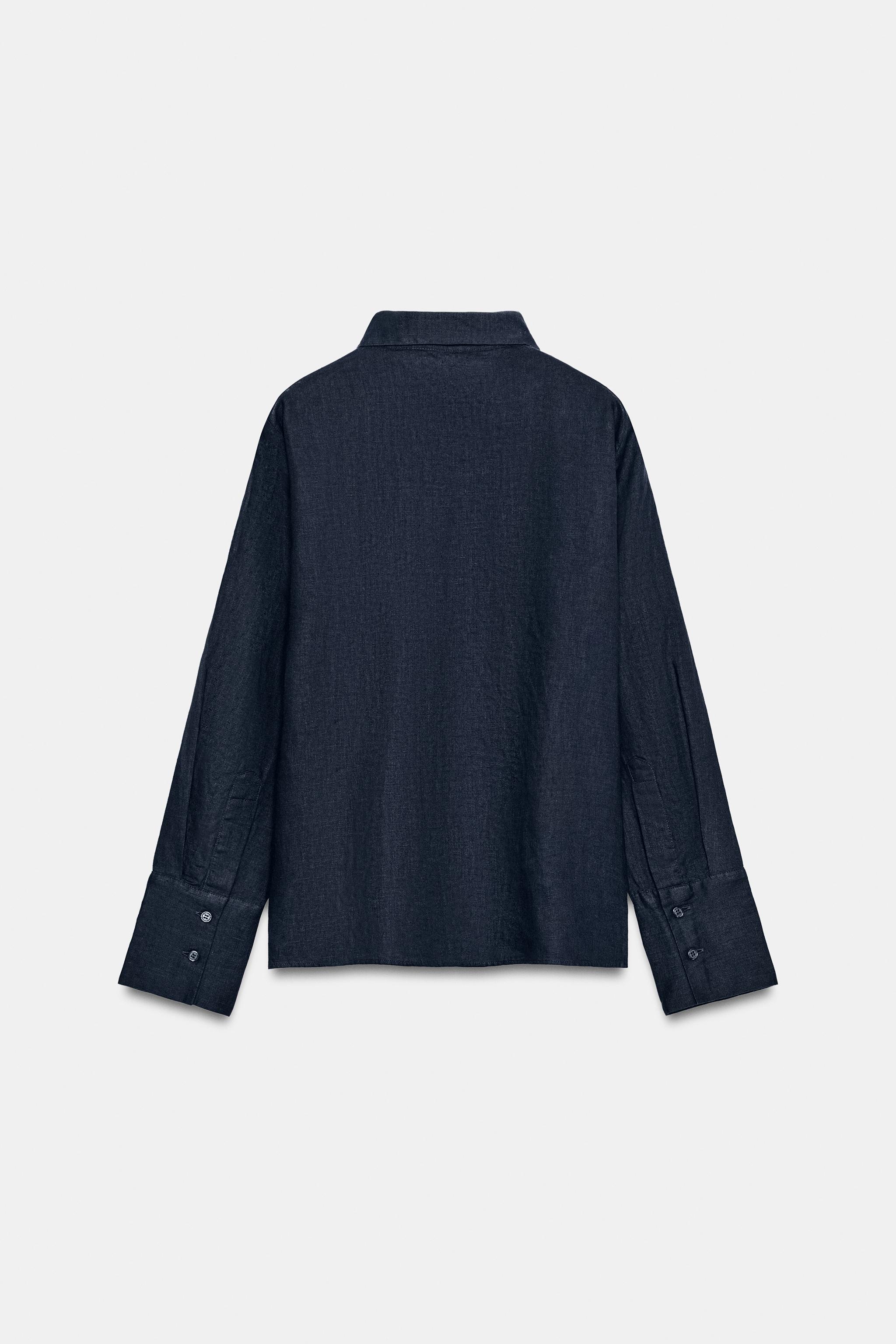 100% LINEN SHIRT ZW COLLECTION